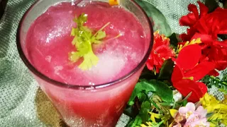 FALSA JUICE WITHOUT JUICER GRINDER//FALSE KA SHARBAT BNANE KA DESI TAREEKA//TASTY FALSE KA SHARBAT!