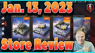 What to Buy in Store Jan. 13, 2023 WOT Blitz | Littlefinger on World of Tanks Blitz
