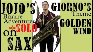 Giorno's Theme with the sax solo - saxophone only (a saxapella)