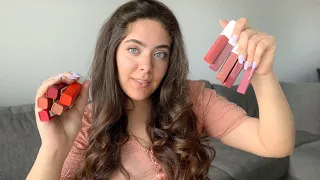 maybelline superstay matte ink review and swatches | ريفيو و تجريب الوان روج مايبيلين سوبر ستاي