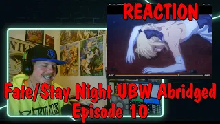 Fate/Stay Night UBW Abridged - Ep10: All Aias On You REACTION