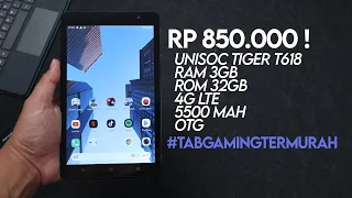 Tablet Resmi 800 Ribuan Spek Gaming!! Unboxing  & Review Tablet Gaming Murah