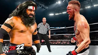 Veer Mahaan vs. Conor McGregor (WWE 2K22)