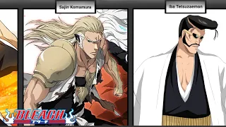 All Captains in the Gotei 13 | QueueBurst Comparison