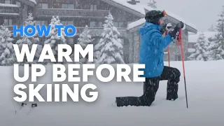 HOW TO WARM UP FOR SKIING | 7 pre ski exercises for all levels