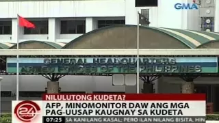 24Oras: Sen. Santiago, may natanggap daw na intel na planong kudeta laban kay PNoy