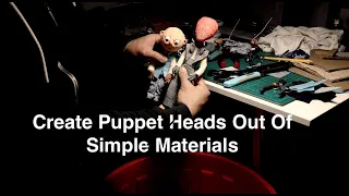 How To Make A Stop Motion Puppet Head From Simple Materials