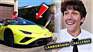 Unbelievable Challenge: Last to Leave the Lamborghini Keeps It All! | NichLmao