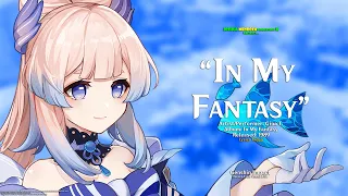 In My Fantasy - Gina T. (Lyrics Video ft. Genshin Impact) (4K)