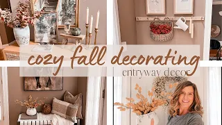 COZY FALL DECORATING IDEAS 2022 | FALL ENTRYWAY DECOR