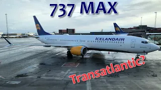 THEY FLY THIS ACROSS THE ATLANTIC? Icelandair 737 MAX 8 ECONOMY Review