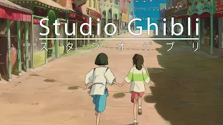 【Relaxing Ghibli Piano 】💛 考えすぎるのをやめる 🌻 3時間 ジブリメドレーピアノ💖 ジブリ音楽はポジティブなエネルギーをもたらします 💎魔女の宅急便, となりのトトロ