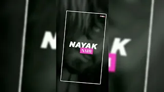 Nayak Nahi khalnayak hoon main || DJ mix whatsapp status video || Vedit's