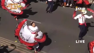 Banda muncipal de Acosta en el desfile de las Rosas 2019/ Rose Parade 2019.