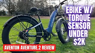 Aventon Aventure.2 ebike review and test - why a torque sensor a must-have