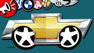 60 Car Logos in 6 Minutes - LEVEL 1 - Worldwide Car Logo Quiz - Video Game