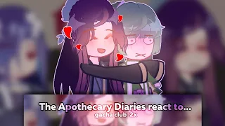 The Apothecary Diaries react to... || gacha club || 2x