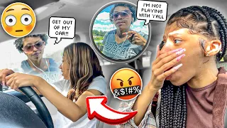 STOLEN CAR PRANK ON MOM! ( SHES WAS HEATED !!)