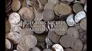 TOP7: Los BUFFALOS NICKELS mas VALIOSOS de USA