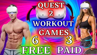 VR Workout FITNESS OCULUS QUEST 2 NEW FREE & PAID WORKOUT GAMES - QUEST 2 Fitness GIVEAWAY!