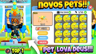 FUI O PRIMEIRO A PEGAR TOP 1 REBIRHT E CONSEGUIR OS NOVOS PETS SECRETOS LOVA DEUS - FLAPPY BIRD RACE