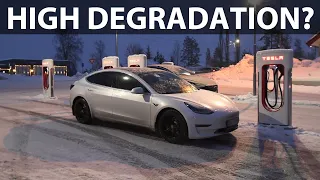 Tesla Model 3 degradation after 2 years/80k km