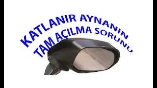 Otomatik Açılır Kapanır Ayna Probleminin Çözümü (Lütfen Kanalıma Abone Olun)