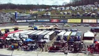 First Laps of the 2010 Goody's 500 NASCAR Race at Martinsville, Va