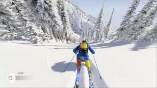 Steep Gameplay PS4 skiing