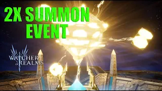 2x Summoning Session | 145 SUMMONS [Watcher Of Realms]