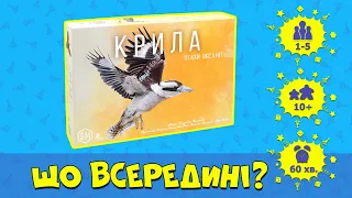 Що в коробці доповнення «Крила. Птахи Океанії»?