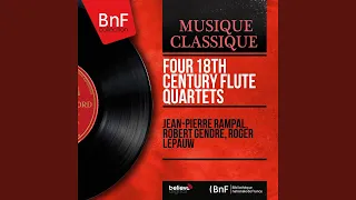 Flute Quartet in C Minor, Op. 22 No. 2: I. Moderato es espressivo