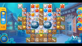 Fishdom. 3618 super hard level no boosters and diamonds