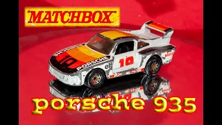 matchbox porsche 935    code 3 restoration