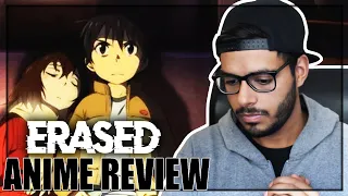 ERASED ANIME REVIEW!! BETTER THAN DEATH NOTE??