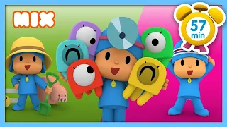 🎤  POCOYO FRANÇAIS - Les Plus Belles Comptines Anglaises [57 min] | DESSIN ANIMÉ pour enfants