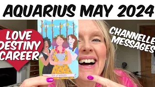 AQUARIUS - YOU CAN'T GO WRONG IN MAY AQUARIUS! THE UNIVERSE IS TAKING GREAT CARE OF YOU ♥️ May 2024