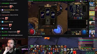 Asmongold Watches The Path Of Exile Synthesis Official Announcement Trailer