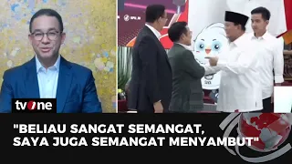 Anies Baswedan Sampaikan Perasaannya Saat Bersalaman Penuh Semangat dengan Prabowo | tvOne