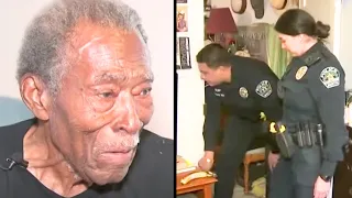 Veteran Calls 911, Lady Cop Arrives & Notices His Kitchen, Then She Does Something Shocking!