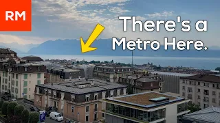 The Most Unexpected Place You'll Find a Metro | Lausanne Metro