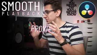 SMOOTH PLAYBACK in DaVinci Resolve - Optimized Media, Proxies & Render Cache Tutorial