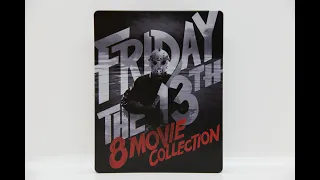 FRIDAY THE 13TH 8 MOVIE STEELBOOK UNBOXING