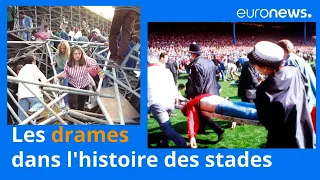 Rétro : les drames dans les stades de foot