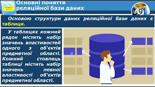 Реляційні бази даних, їх об'єкти.