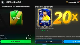 20x 93/94 Rated TOTY Pack Opening In FC Mobile 24