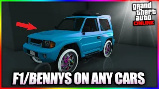 GTA 5 MERGE GLITCH PUT F1/BENNYS ON ANY CARS IN GTA 5 ONLINE XBOX PS5 PS4! 1.68