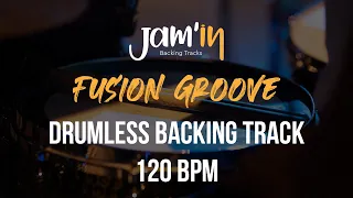 Fusion Groove Drumless Backing Track 120 BPM