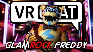 GlamRock Freddy Voice Scares VRchat users (FNAF: Security Breach)