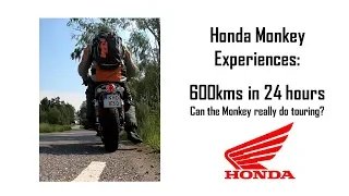 Can you do touring on the Honda Monkey?